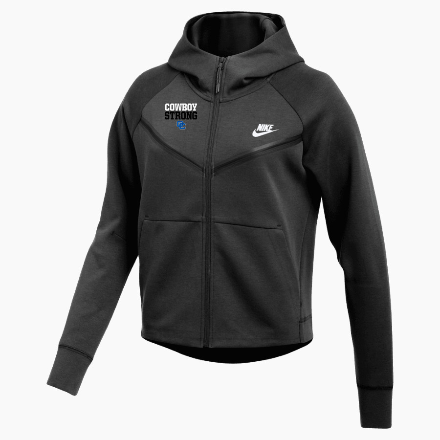 CHINO HIGH SCHOOL COWBOYS <span class="pdp-name-mascot">CHINO COWBOYS</span> Nike Women's Tech Fleece Full-Zip Hoodie