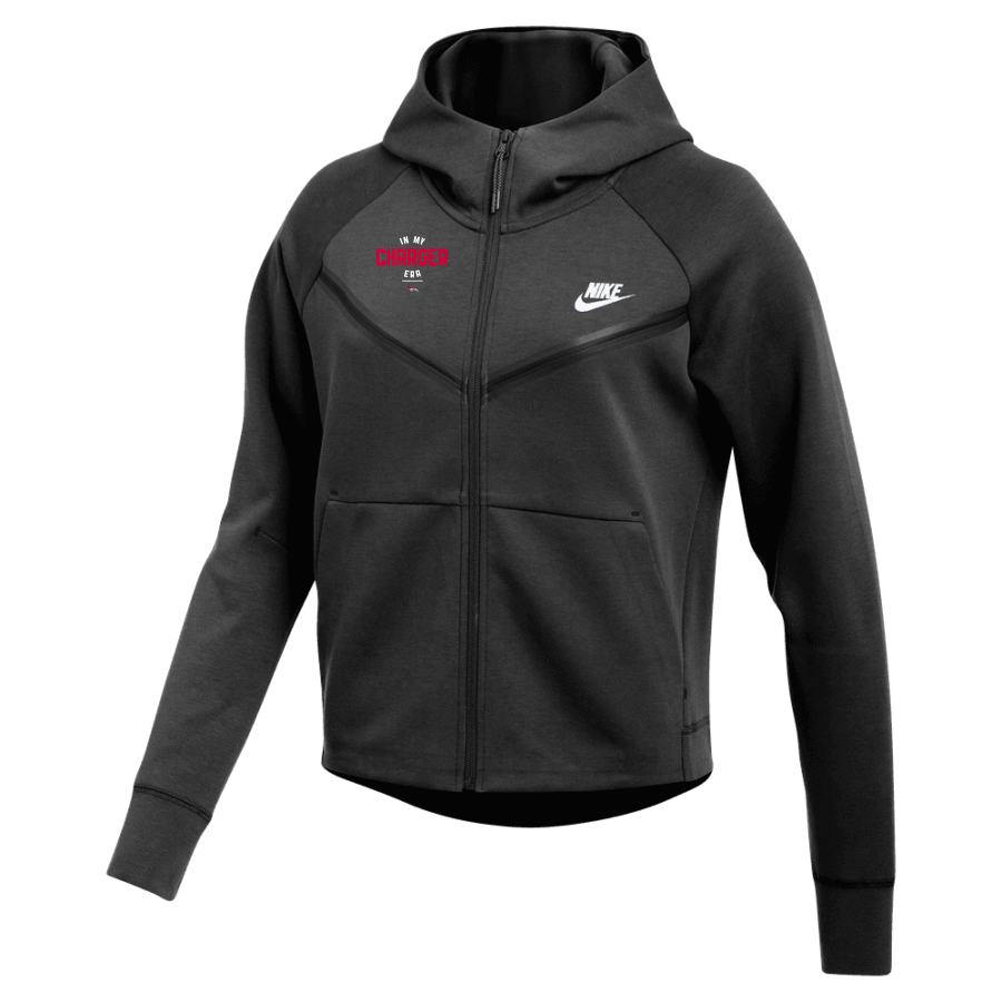 Fishers Chargers <span class="pdp-name-mascot">Fishers Chargers</span> Nike Women's Tech Fleece Full-Zip Hoodie