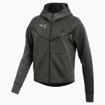 River Edge Little League <span class="pdp-name-mascot">River Edge Little League</span> Nike Women's Tech Fleece Full-Zip Hoodie Front Thumbnail