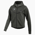 YELLOW SPRINGS HIGH SCHOOL BULLDOGS <span class="pdp-name-mascot">YELLOW SPRINGS BULLDOGS</span> Nike Women's Tech Fleece Full-Zip Hoodie Front Thumbnail