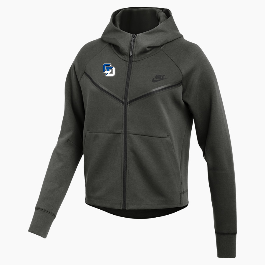 LA JOLLA COUNTRY DAY SCHOOL <span class="pdp-name-mascot">LA JOLLA TORREYS</span> Nike Women's Tech Fleece Full-Zip Hoodie