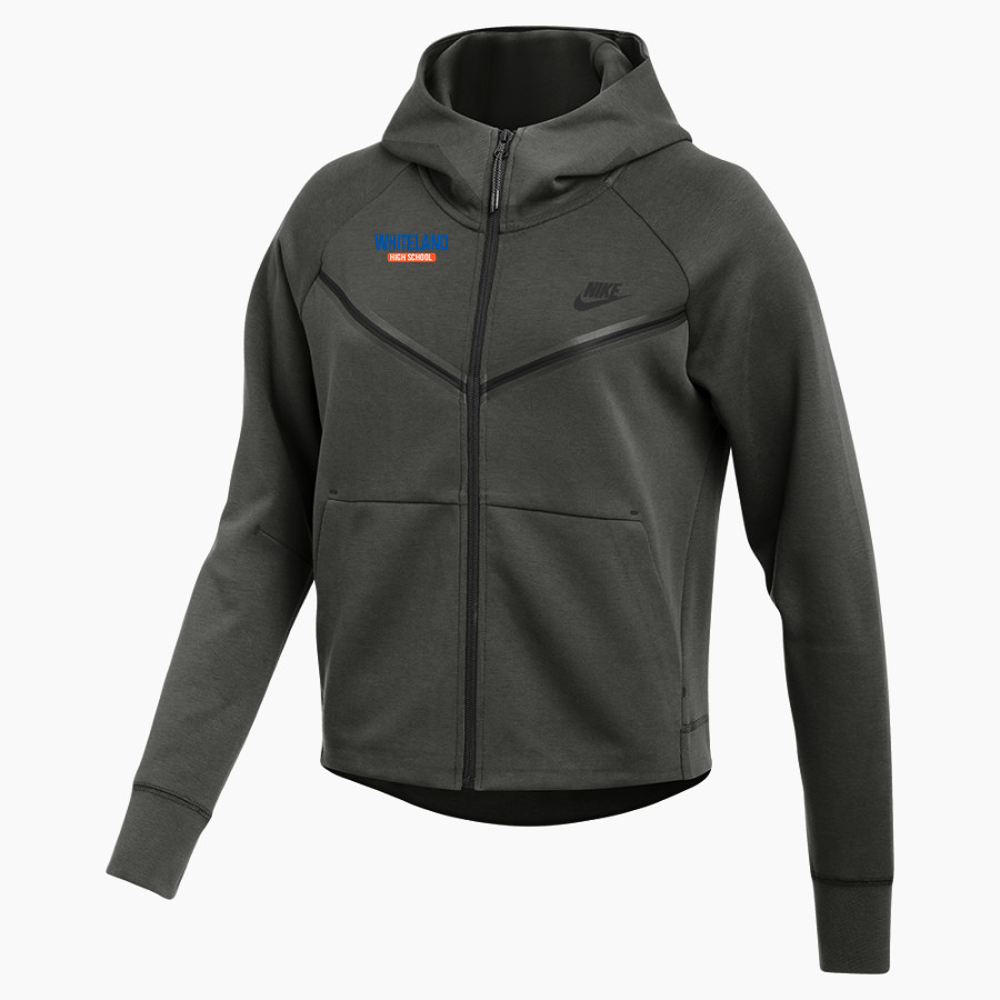 Whiteland Warriors <span class="pdp-name-mascot">Whiteland Warriors</span> Nike Women's Tech Fleece Full-Zip Hoodie