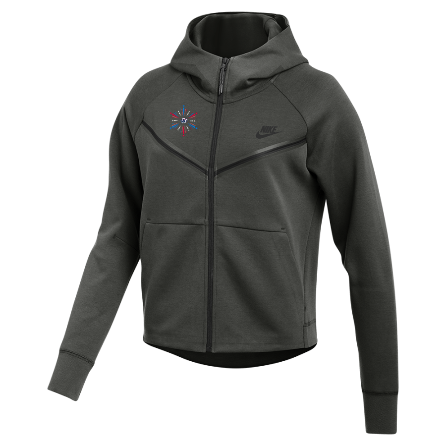 Bluefield University Sideline Store <span class="pdp-name-mascot">Bluefield University</span> Nike Women's Tech Fleece Full-Zip Hoodie
