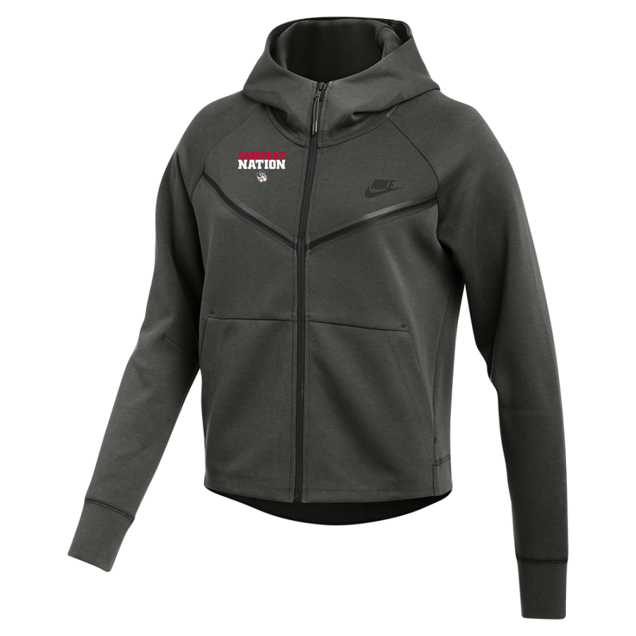 CASTLE VIEW HIGH SCHOOL SABERCATS <span class="pdp-name-mascot">CASTLE VIEW SABERCATS</span> Nike Women's Tech Fleece Full-Zip Hoodie
