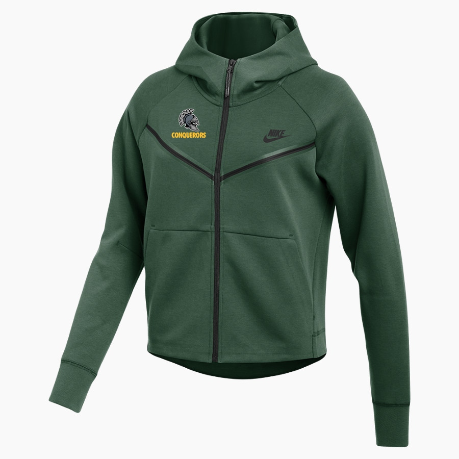 FAITH CHRISTIAN ACADEMY CONQUERORS <span class="pdp-name-mascot">FAITH CONQUERORS</span> Nike Women's Tech Fleece Full-Zip Hoodie