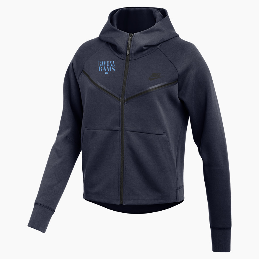 RAMONA HIGH SCHOOL RAMS <span class="pdp-name-mascot">RAMONA RAMS</span> Nike Women's Tech Fleece Full-Zip Hoodie