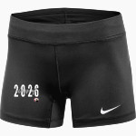 Lock Haven Bald Eagles <span class="pdp-name-mascot">Lock Haven University Bald Eagles</span> Nike Dri-FIT Women's 5" Volleyball Shorts Front Thumbnail
