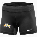 Lincoln Abes <span class="pdp-name-mascot">Lincoln Abes</span> Nike Dri-FIT Women's 5" Volleyball Shorts Front Thumbnail