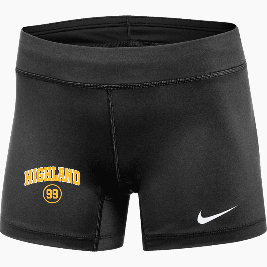 HIGHLAND HIGH SCHOOL HUSKIES Nike Dri-FIT Women's 5" Volleyball Shorts