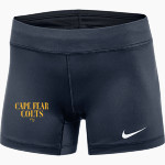 Cape Fear Colts <span class="pdp-name-mascot">Cape Fear Colts</span> Nike Dri-FIT Women's 5" Volleyball Shorts Front Thumbnail