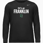 Franklin Quakers <span class="pdp-name-mascot">Franklin Quakers</span> Nike Men's Team Legend Long Sleeve Tee Front Thumbnail