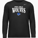 PBS HSA Wolves Nike Men's Team Legend Long Sleeve Tee Front Thumbnail