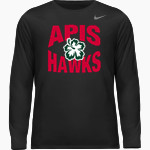 APIS Hawks Nike Men's Team Legend Long Sleeve Tee Front Thumbnail