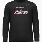 WATFORD CITY HIGH SCHOOL WOLVES Nike Men's Team Legend Long Sleeve Tee Front Thumbnail