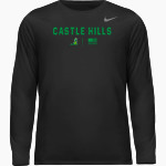 Castle Hills Dragons Nike Men's Team Legend Long Sleeve Tee Front Thumbnail