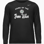 Abington Green Wave Nike Men's Team Legend Long Sleeve Tee Front Thumbnail