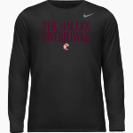 THE DALLES HIGH SCHOOL RIVERHAWKS Nike Men's Team Legend Long Sleeve Tee Front Thumbnail
