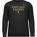 Scotts Valley Falcons Nike Men's Team Legend Long Sleeve Tee Front Thumbnail