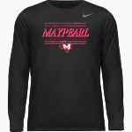 MAYPEARL HIGH SCHOOL PANTHERS Nike Men's Team Legend Long Sleeve Tee Front Thumbnail
