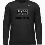 King Tech High School Online Apparel Store Nike Men's Team Legend Long Sleeve Tee Front Thumbnail