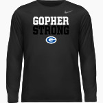 Gresham Gophers <span class="pdp-name-mascot">Gresham Gophers</span> Nike Men's Team Legend Long Sleeve Tee Front Thumbnail