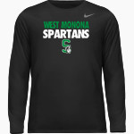 WEST MONONA HIGH SCHOOL SPARTANS <span class="pdp-name-mascot">WEST MONONA SPARTANS</span> Nike Men's Team Legend Long Sleeve Tee Front Thumbnail