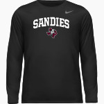 GRAPELAND HIGH SCHOOL SANDIES <span class="pdp-name-mascot">GRAPELAND SANDIES</span> Nike Men's Team Legend Long Sleeve Tee Front Thumbnail