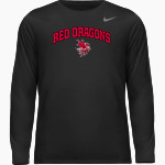 ONEONTA RED DRAGONS Nike Men's Team Legend Long Sleeve Tee Front Thumbnail