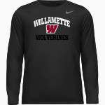 Willamette Wolverines <span class="pdp-name-mascot">Willamette Wolverines</span> Nike Men's Team Legend Long Sleeve Tee Front Thumbnail