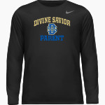 Divine Savior Academy Sharks Nike Men's Team Legend Long Sleeve Tee Front Thumbnail