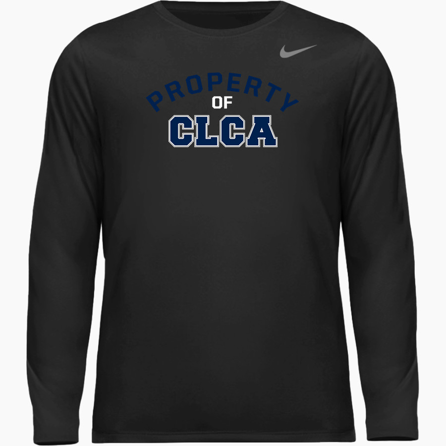 Crown of Life Knights <span class="pdp-name-mascot">Crown of Life Christian Academy Knights</span> Nike Men's Team Legend Long Sleeve Tee