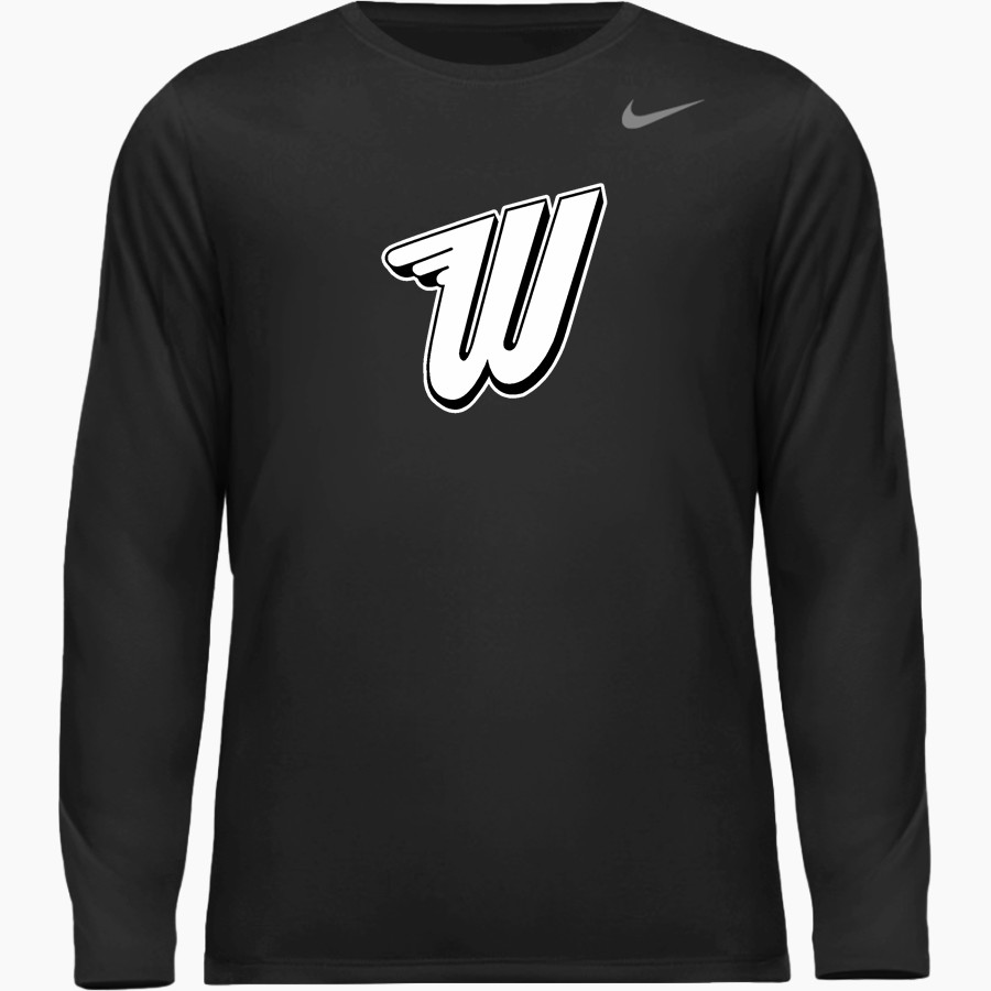 WADENA DEER CREEK HIGH SCHOOL WOLVERINES Nike Men's Team Legend Long Sleeve Tee
