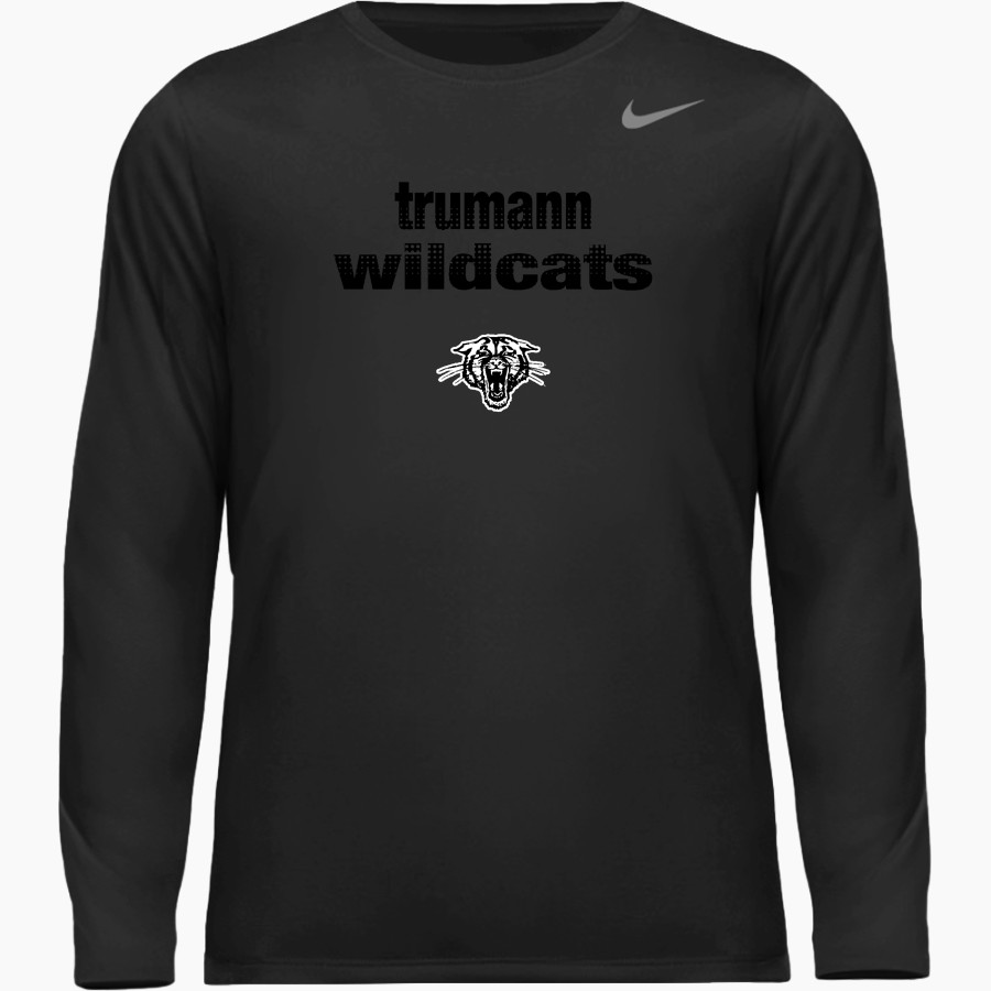 TRUMANN HIGH SCHOOL WILDCATS <span class="pdp-name-mascot">TRUMANN WILDCATS</span> Nike Men's Team Legend Long Sleeve Tee