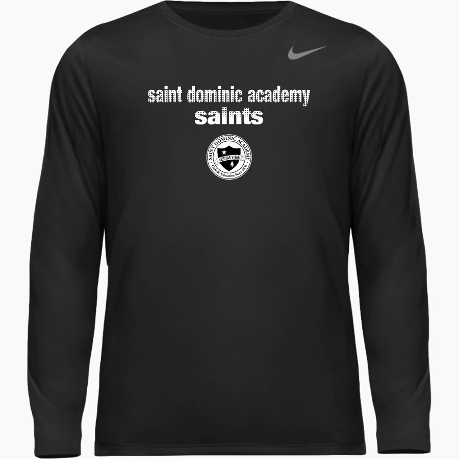 Saint Dominic Academy SAINTS <span class="pdp-name-mascot">SAINT DOMINIC SAINTS</span> Nike Men's Team Legend Long Sleeve Tee
