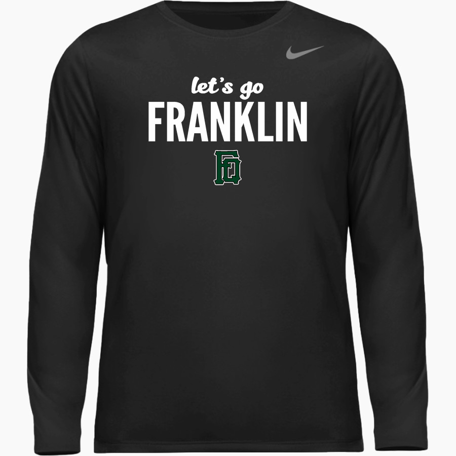 Franklin Quakers <span class="pdp-name-mascot">Franklin Quakers</span> Nike Men's Team Legend Long Sleeve Tee