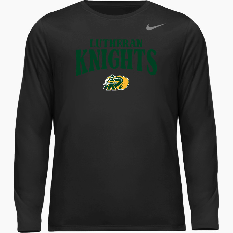 Lutheran Knights Nike Men's Team Legend Long Sleeve Tee