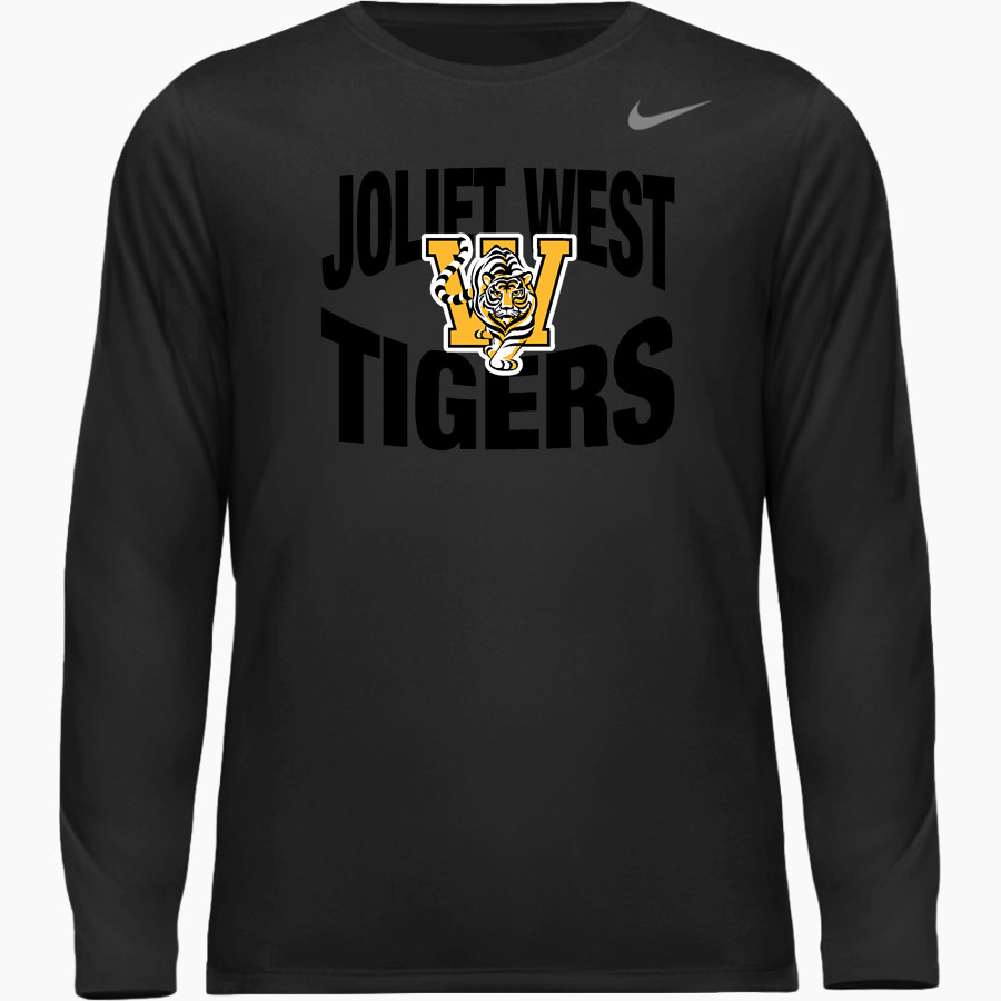 JOLIET TOWNSHIP HIGH-WEST CAMPUS Tigers <span class="pdp-name-mascot">Joliet West Tigers </span> Nike Men's Team Legend Long Sleeve Tee