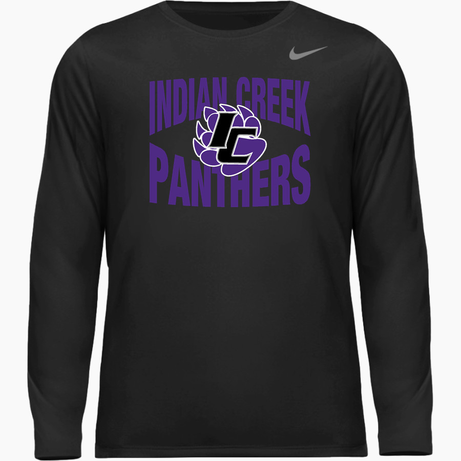 Indian Creek Panthers Nike Men's Team Legend Long Sleeve Tee