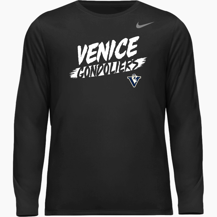 VENICE HIGH SCHOOL GONDOLIERS <span class="pdp-name-mascot">VENICE GONDOLIERS</span> Nike Men's Team Legend Long Sleeve Tee