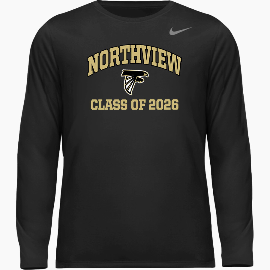 Northview Falcons <span class="pdp-name-mascot">Northview Middle School Falcons</span> Nike Men's Team Legend Long Sleeve Tee