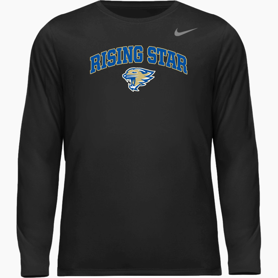 RISING STAR HIGH SCHOOL WILDCATS Nike Men's Team Legend Long Sleeve Tee