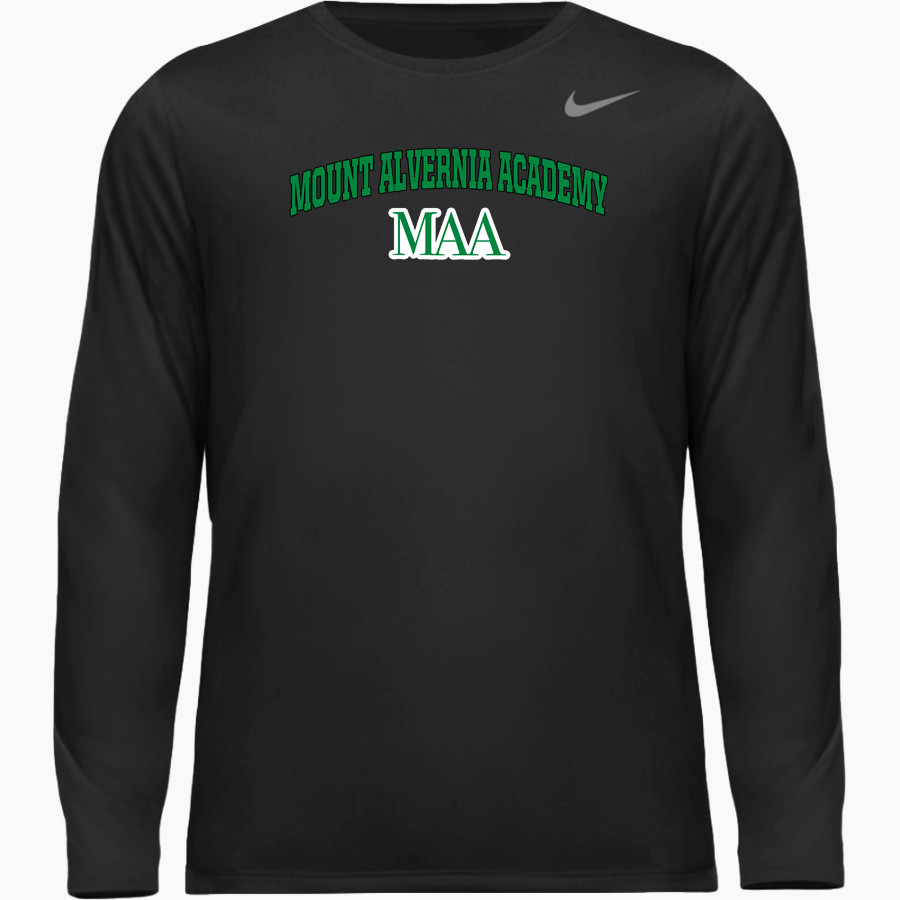Mount Alvernia Academy Hawks Nike Men's Team Legend Long Sleeve Tee