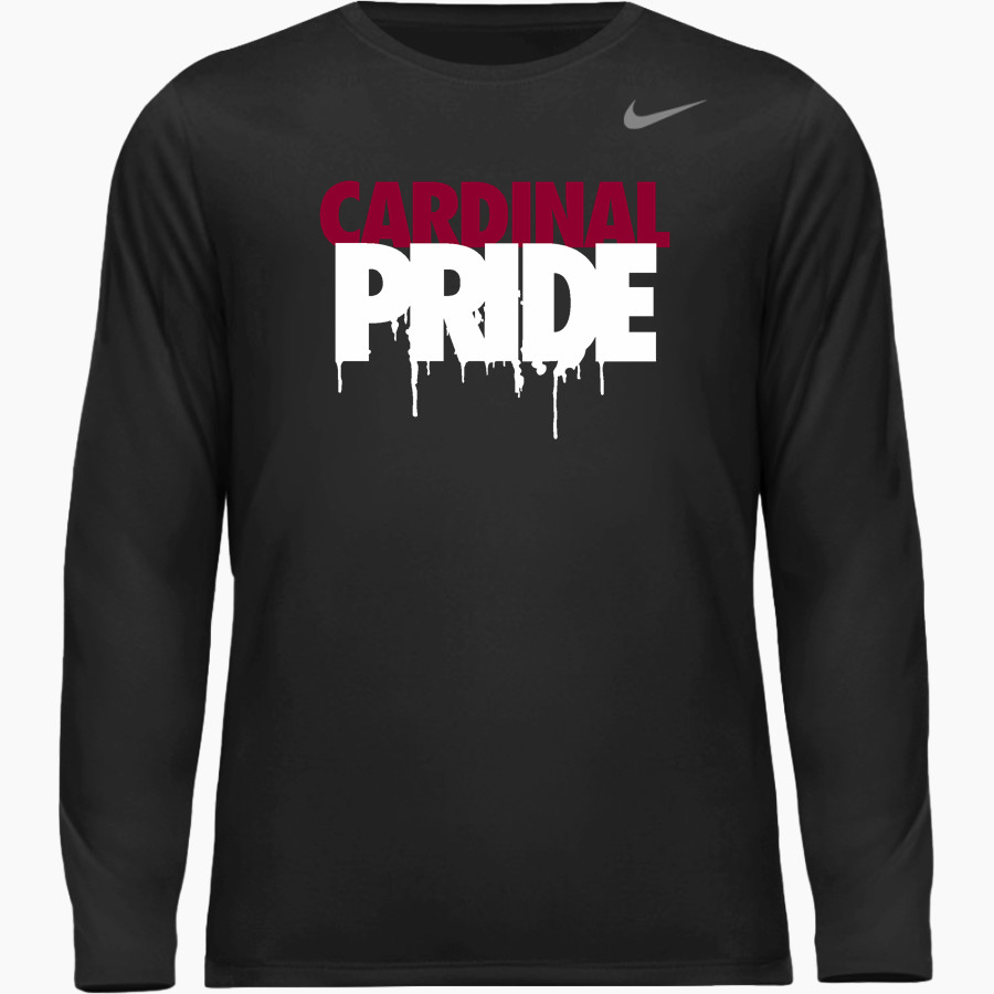 MAYVILLE HIGH SCHOOL CARDINALS Nike Men's Team Legend Long Sleeve Tee