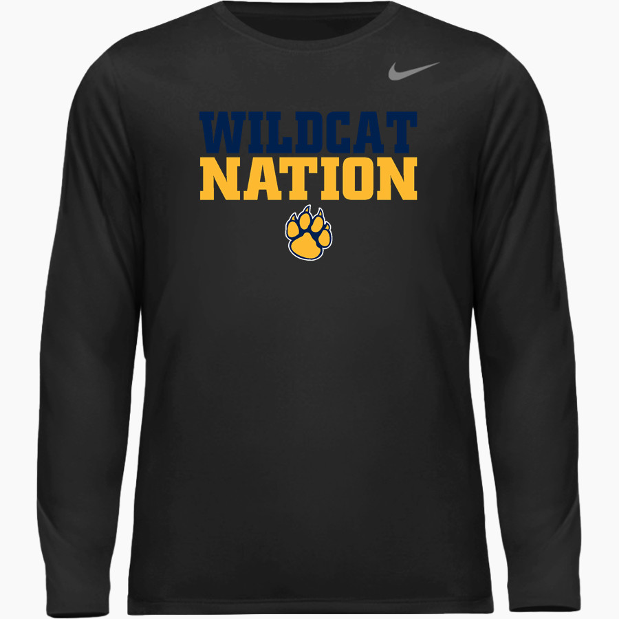 BELLEVILLE HIGH SCHOOL WILDCATS <span class="pdp-name-mascot">BELLEVILLE WILDCATS</span> Nike Men's Team Legend Long Sleeve Tee