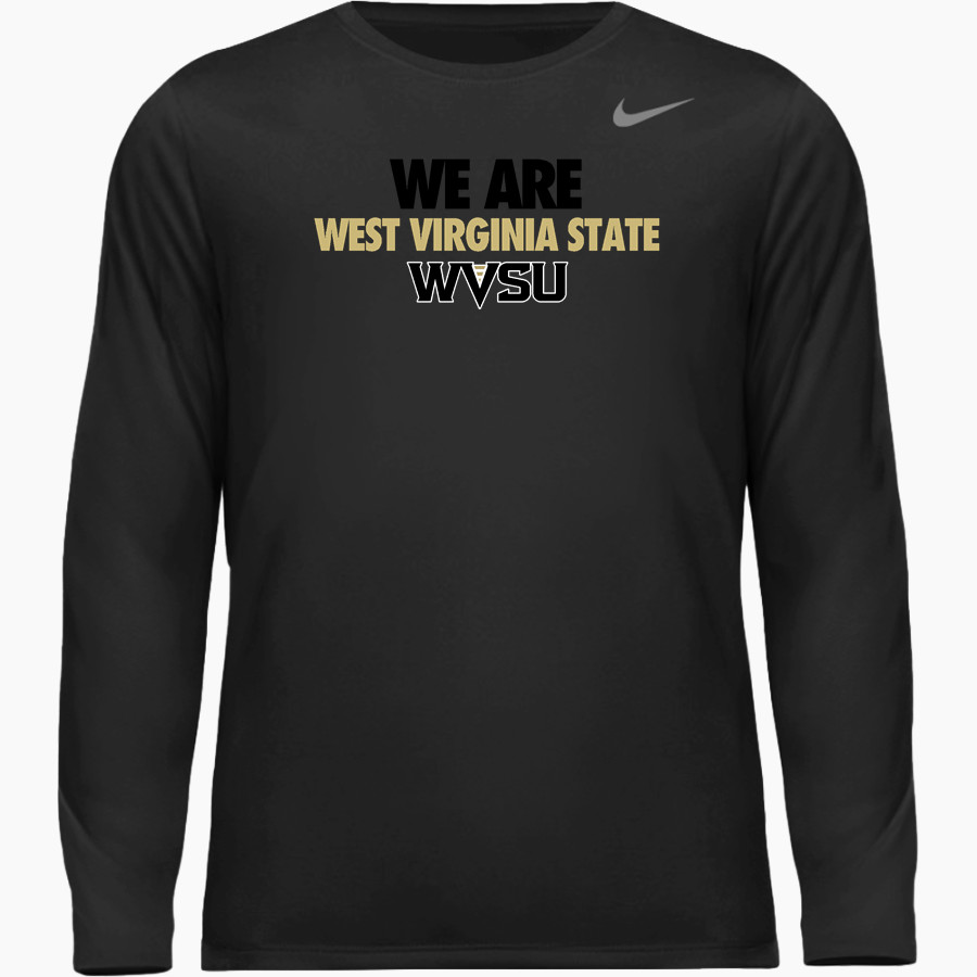 West Virginia State Yellow Jackets Nike Men's Team Legend Long Sleeve Tee