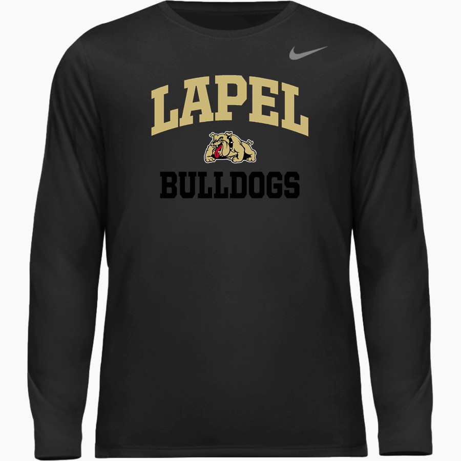 Lapel Bulldogs <span class="pdp-name-mascot">Lapel High School Bulldogs</span> Nike Men's Team Legend Long Sleeve Tee
