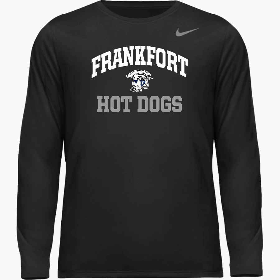 Frankfort Hot Dogs <span class="pdp-name-mascot">Frankfort Hot Dogs</span> Nike Men's Team Legend Long Sleeve Tee