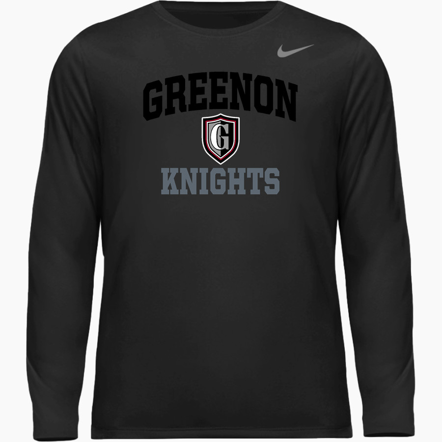 GREENON HIGH SCHOOL KNIGHTS <span class="pdp-name-mascot">GREENON KNIGHTS</span> Nike Men's Team Legend Long Sleeve Tee
