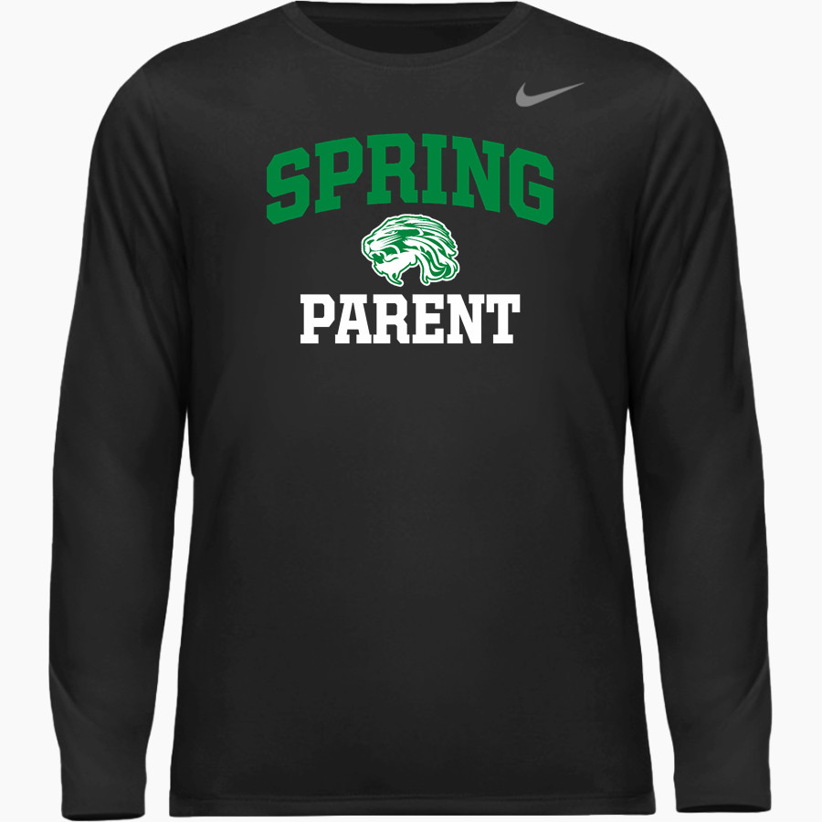 SPRING HIGH SCHOOL LIONS Nike Men's Team Legend Long Sleeve Tee