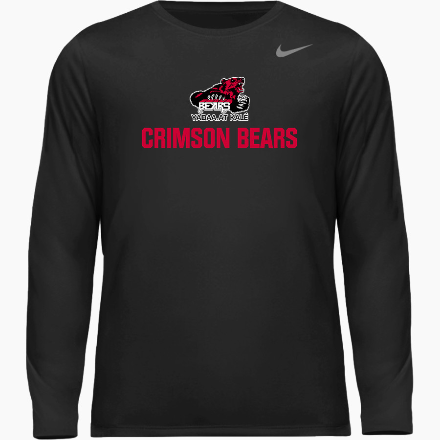 JUNEAU-DOUGLAS HIGH SCHOOL CRIMSON BEARS <span class="pdp-name-mascot">JUNEAU - DOUGLAS CRIMSON BEARS</span> Nike Men's Team Legend Long Sleeve Tee